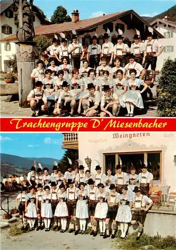 AK / Ansichtskarte  Ruhpolding Trachtengruppe D'Miesenbacher