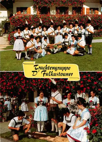 AK / Ansichtskarte  Inzell Trachtengruppe D'Falkastoaner