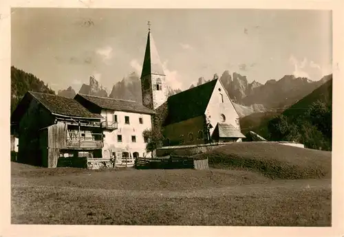 AK / Ansichtskarte 73913427 St_Magdalena_Villnoess_Suedtirol_IT Valle di Funes Dolomiti Chiesa