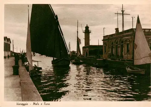 AK / Ansichtskarte  Viareggio_Toscana_IT Molo e Faro