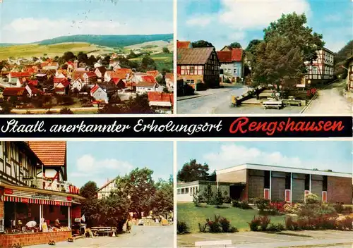 AK / Ansichtskarte 73913453 Rengshausen_Knuellwald Panorama Ortspartien Halle