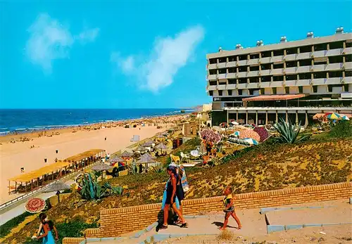 AK / Ansichtskarte  Playa_de_Matalascanas_ES Hotel Strandpartie