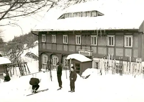 AK / Ansichtskarte  Waltersdorf_Bad_Schandau KOnsumgaststaette Grenzbaude