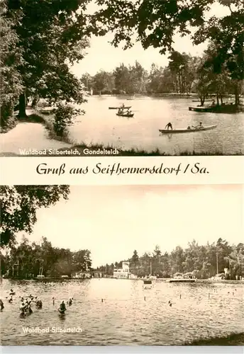 AK / Ansichtskarte 73913515 Seifhennersdorf Waldbad Silberteich Gondelteich