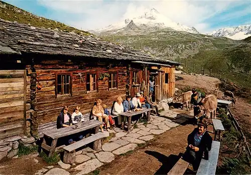 AK / Ansichtskarte  Pretten_Ahrntal_Valle_Aurina_Suedtirol_IT Waldner Huette mit Rauhkofel