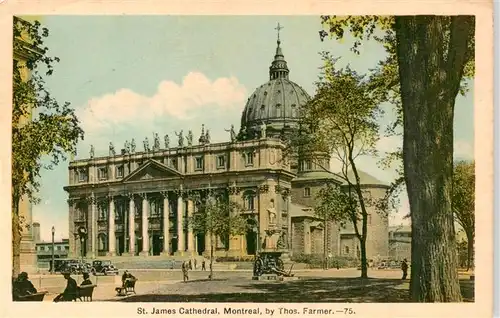 AK / Ansichtskarte  Montreal_Quebec St James Cathedral