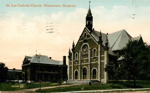 AK / Ansichtskarte  Montreal_Quebec St Leo Catholic Westmount