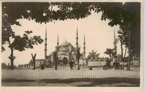 AK / Ansichtskarte  Istanbul_Constantinopel_TK Moschee Sultan Ahmed