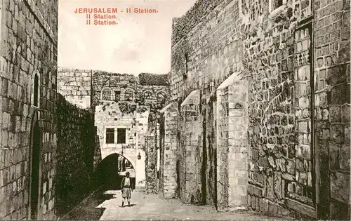 AK / Ansichtskarte 73913580 Jerusalem__Yerushalayim_Israel Zweite Station