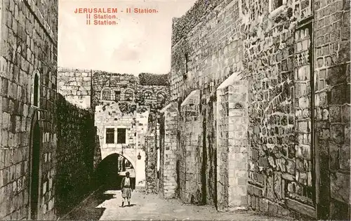 AK / Ansichtskarte  Jerusalem__Yerushalayim_Israel Zweite Station