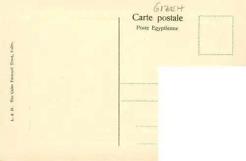 AK / Ansichtskarte  Gizeh_Giza_Egypt Les Pyramides pendant linondation du Nil