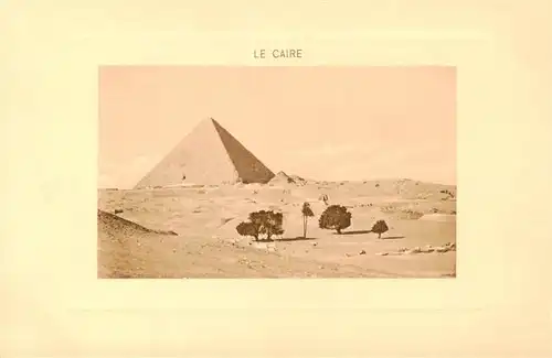 AK / Ansichtskarte  Cairo_Egypt Pyramide