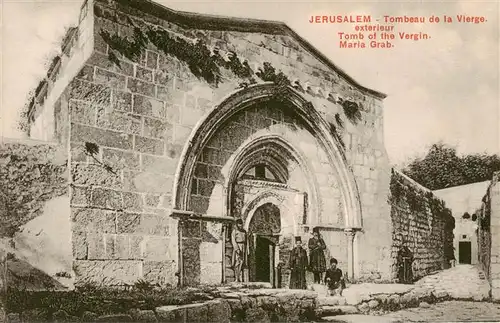 AK / Ansichtskarte  Jerusalem__Yerushalayim_Israel Tombeau de la Vierge exterieur