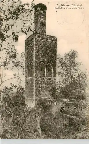 AK / Ansichtskarte  Rabat__Maroc Minaret de Chella