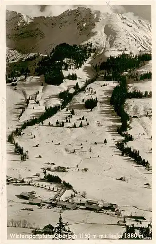 AK / Ansichtskarte  Oberjoch_Bad_Hindelang mit Iseler