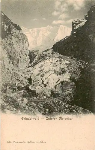 AK / Ansichtskarte  Grindelwald_BE Unterer Gletscher