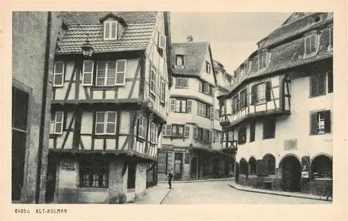 AK / Ansichtskarte  Kolmar__Colmar_Elsass_68_Haut-Rhin Motiv Alt Kolmar