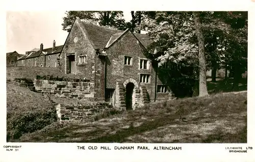 AK / Ansichtskarte 73913754 Altrincham_Trafford_UK The Old Mill Dunham Park