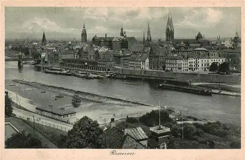 AK / Ansichtskarte  Bremen Panorama