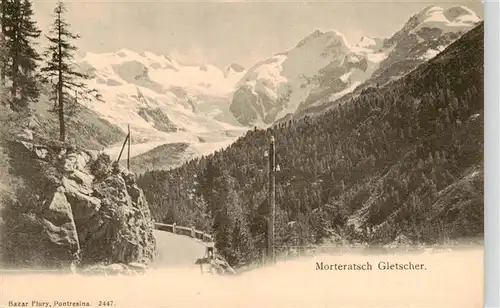 AK / Ansichtskarte  Morteratschgletscher Panorama