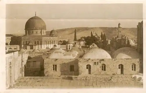 AK / Ansichtskarte 73913824 Jerusalem__Yerushalayim_Israel View of the Temple Aerea