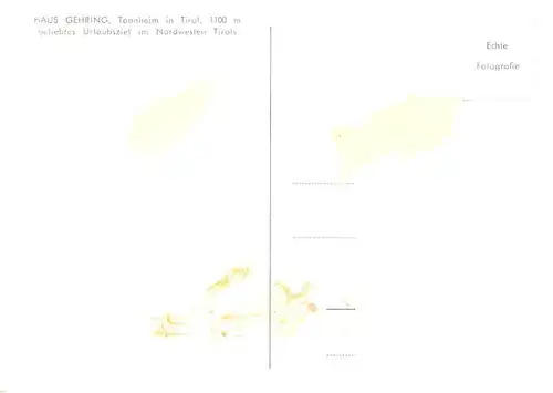 AK / Ansichtskarte  Tannheim_Tirol_AT Haus Gehring