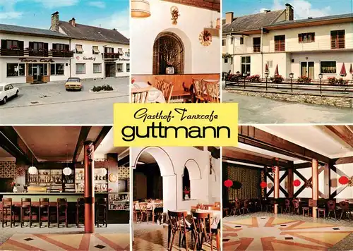 AK / Ansichtskarte 73913862 Deutsch_Tschantschendorf_Tobaj Gasthof Tanzcafe Gastraeume Bar