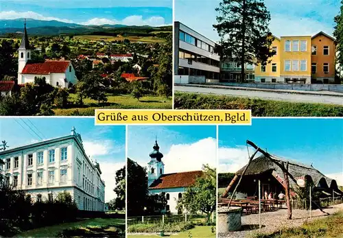 AK / Ansichtskarte  Oberschuetzen uebersicht Maedchenheim Schule Kirche Czarda