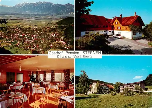 AK / Ansichtskarte  Klaus_Vorarlberg_AT Panorama Gasthof Pension Sternen Gastraum