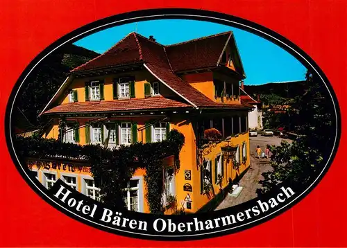 AK / Ansichtskarte  Oberharmersbach Hotel Baeren