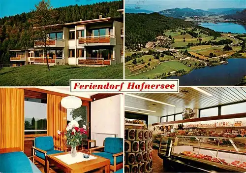 AK / Ansichtskarte  Keutschach_am_See_Kaernten_AT Feriendorf Hafnersee Bungalows Verkaufsraum Panorama