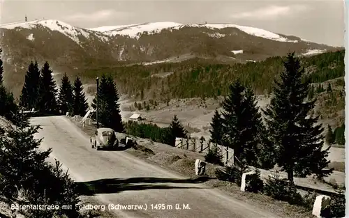 AK / Ansichtskarte  Feldberg_1450m_Schwarzwald Baerentalstrasse