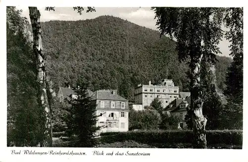 AK / Ansichtskarte  Reinhardshausen_Bad_Wildungen Sanatorium