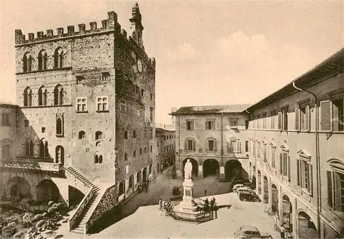 AK / Ansichtskarte  Prato__Toscana_IT Piazza del Comune Palazzo Pretorio