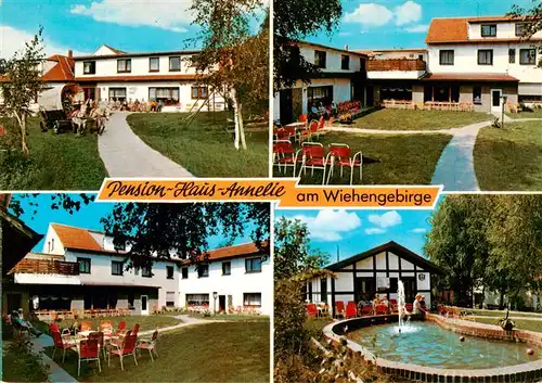 AK / Ansichtskarte  Bad_Holzhausen_Luebbecke_Preussisch_Oldendorf_NRW Pension Haus Annelie am Wiehengebirge Garten Park Brunnen
Pension Haus Annelie am Wiehengebirge Garten Park Brunnen
Pension Haus Annelie am Wiehengebirge Garten Park Brunnen