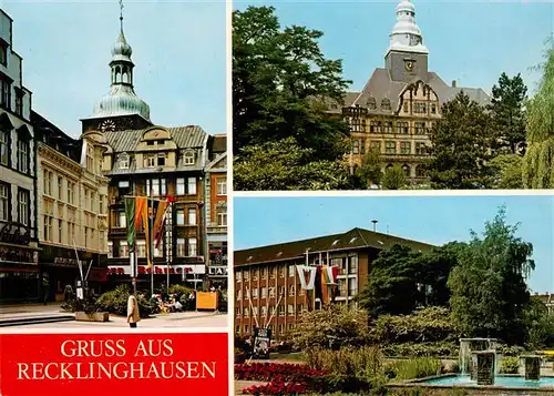 AK / Ansichtskarte  Recklinghausen__Westfalen Teilansichten