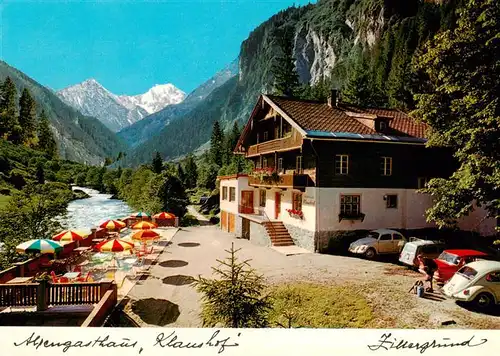 AK / Ansichtskarte  Mayrhofen_Zillertal_AT Alpengasthaus Klaushof