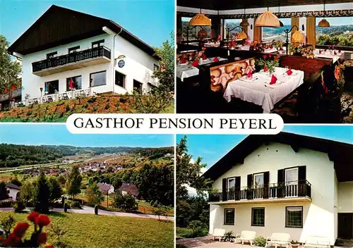 AK / Ansichtskarte  Lassnitzthal Gasthof Pension Peyerl Gastraum Panorama