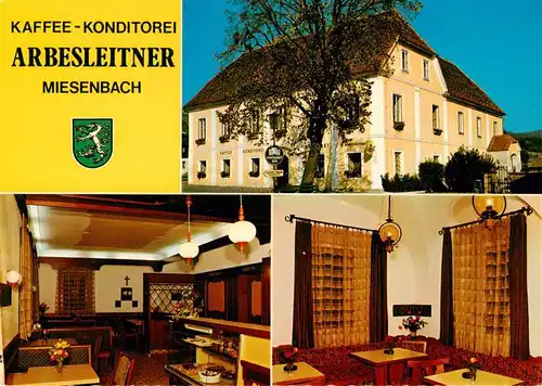 AK / Ansichtskarte  Miesenbach_Birkfeld Kaffee Konditorei Arbeitsleitner Gastraeume