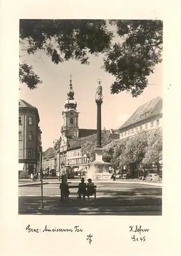 AK / Ansichtskarte  Graz__Steiermark_AT Am Eisernen Tor