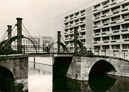 AK / Ansichtskarte  Berlin Jungfernbruecke