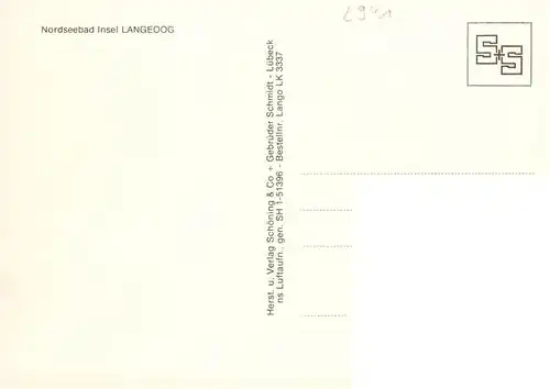 AK / Ansichtskarte  Langeoog_Nordseebad Fliegeraufnahme