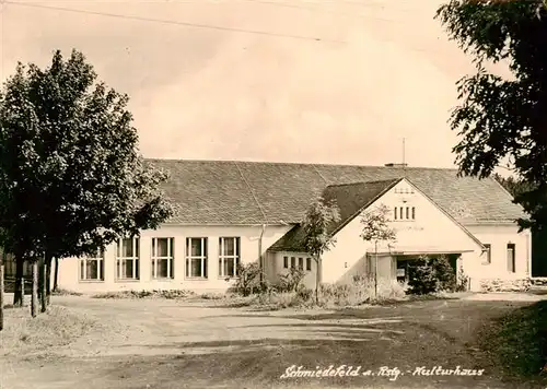 AK / Ansichtskarte  Schmiedefeld_Rennsteig Kulturhaus