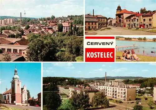 AK / Ansichtskarte 73914405 Cerveny_Kostelec_Rothkosteletz_CZ Mesto s bohatou tradici textilniho prumyslu lezi v Nachodske vrchovine mezi rekami Upou a Metuji