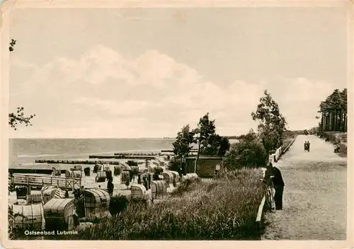 AK / Ansichtskarte  Lubmin_Ostseebad Strand Promenade