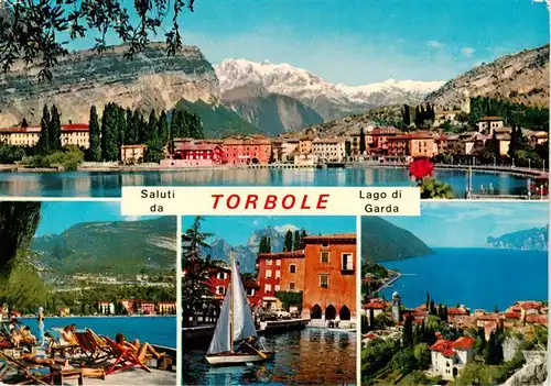 AK / Ansichtskarte 73914436 Torbole_Lago_di_Garda_IT Panorama Teilansichten 