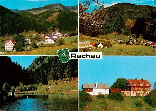 AK / Ansichtskarte  Rachau Glein Mitterbach Panorama Anglersee