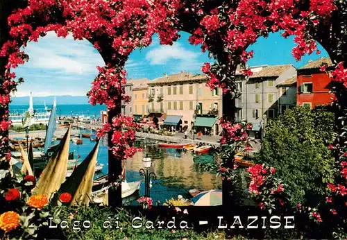 AK / Ansichtskarte 73914514 Lazise_Lago_di_Garda_IT Il Porto
