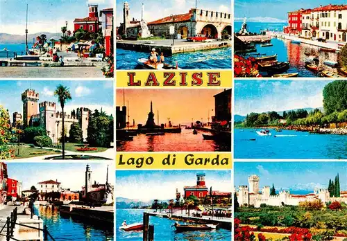 AK / Ansichtskarte 73914516 Lazise_Lago_di_Garda_IT Teilansichten