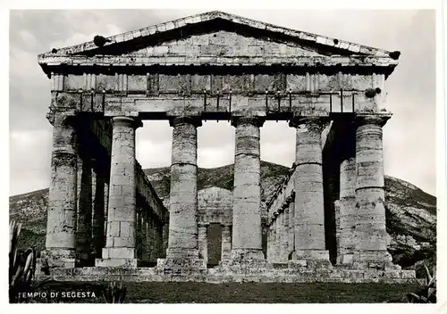 AK / Ansichtskarte  Segesta_Sicilia_IT Tempio di Segesta